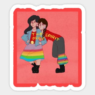 Two Spirit Pride Sticker